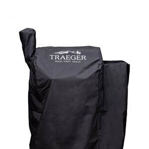 Traeger Black Grill Covered